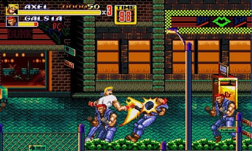 Streets of Rage Header