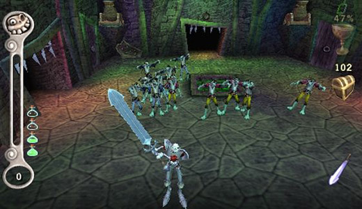 We've all had this dream. Y'know, the one where you're a blurry skeletal knight from the 90s, and a pack of equally blurry zombies were shuffling forward to chew on your eye socket? 