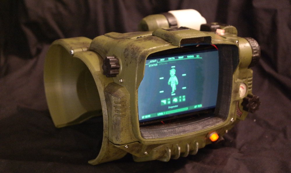 3D Artist Releases His Own PipBoy Accessory To The Public Vgamerz