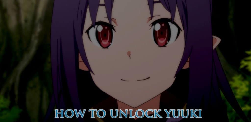 How to Unlock Yuuki in Sword Art Online Re; Hollow Fragment Vgamerz