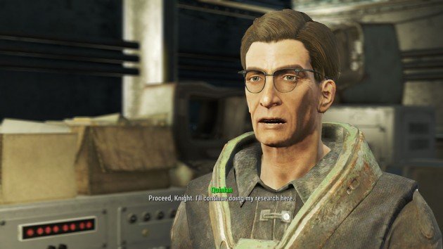 Fallout 4 - Blind Betrayal - Talk to Proctor Quinlan