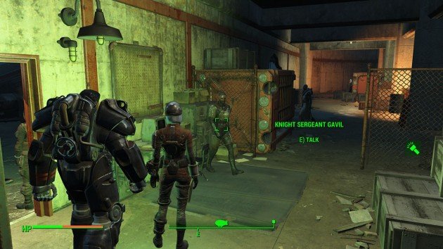 Fallout 4 - Duty of Dishonor - Boston Airport - Knight Sergeant Gavil