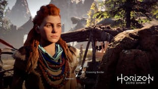 Close up of Aloy