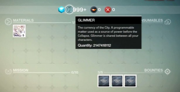 Destiny glimmer hack
