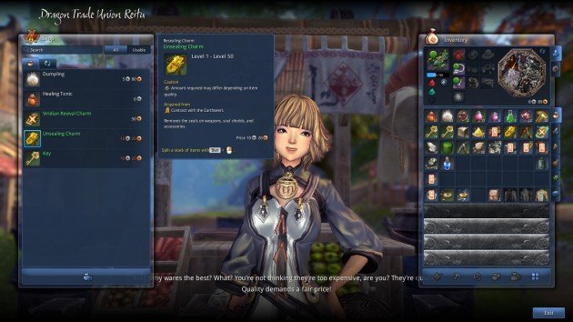 Blade and Soul - Unsealing Charm