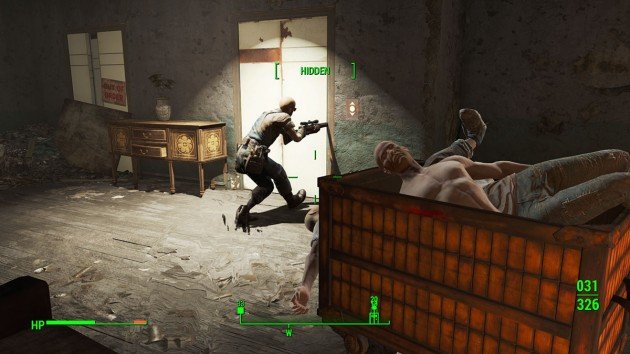 Fallout 4 - Butcher's Bill - Using the Elevator