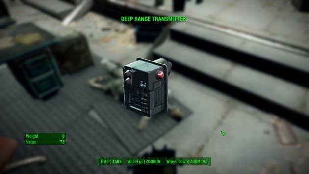 Fallout 4 - Call to Arms - Deep Range Transmitter