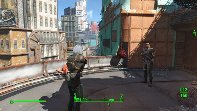 Fallout 4 - Cleansing the Commonwealth Part 3 - Wilson Atomatoys Corporate HQ Roof