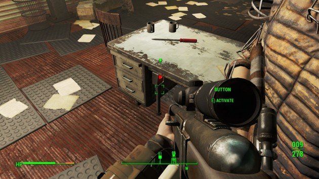 Fallout 4 - Getting a Clue - Red Button Clue