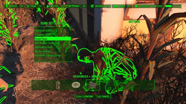 Fallout 4 - Unstuck Settlement - Move Settler