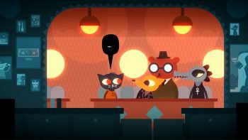 night in the woods town