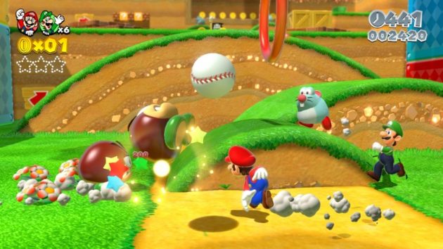 Super Mario World 3D Oh yes, our friend plumber, Mario will help you...uhm...what was I saying again?
