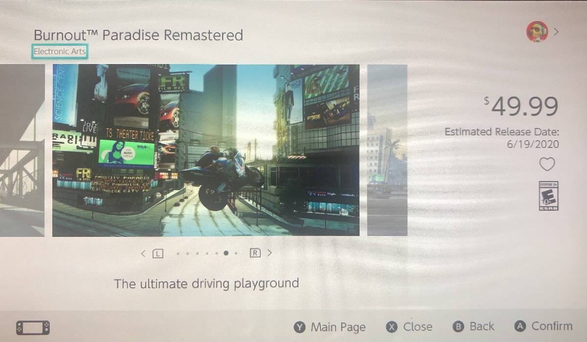 Burnout Paradise Remastered